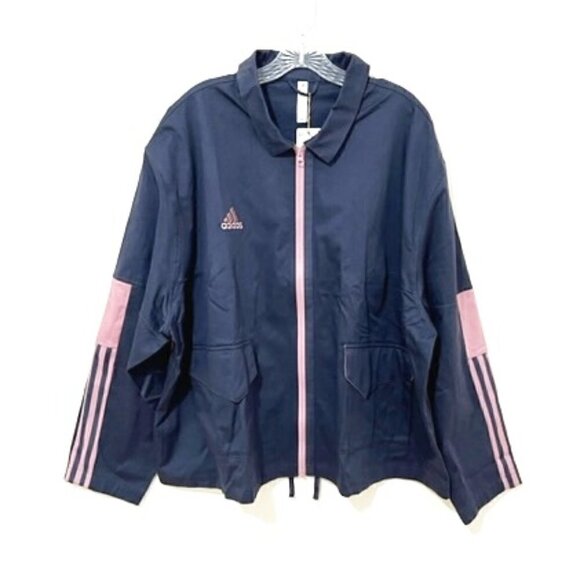 Adidas Trio Cargo Jacket Shadow Navy Blue - Picture 1 of 4